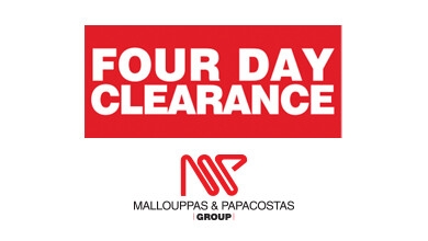 Four Day Clearance Logo